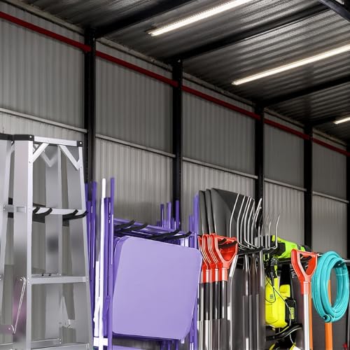2Pack Folding Chair Storage Rack