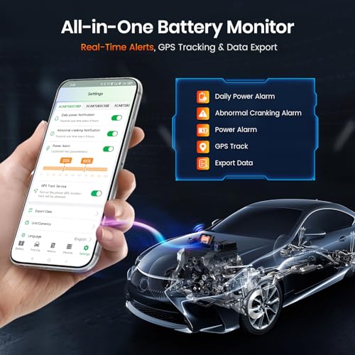 BM300 Pro Battery Monitor (Orange)