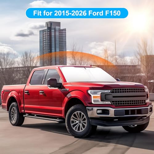 for 2015 2026 Ford F150 Windshield Sun Shade (For 2015-2026 Ford F150)