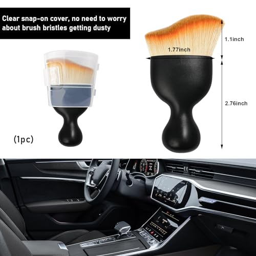 Car Detailing Brush (Yellow / 1 PC)