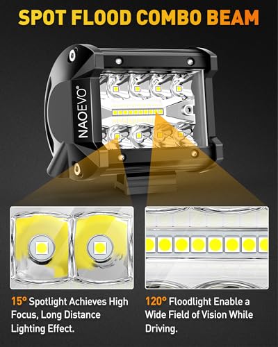 4 Inch LED Pod Lights (8 Pcs)