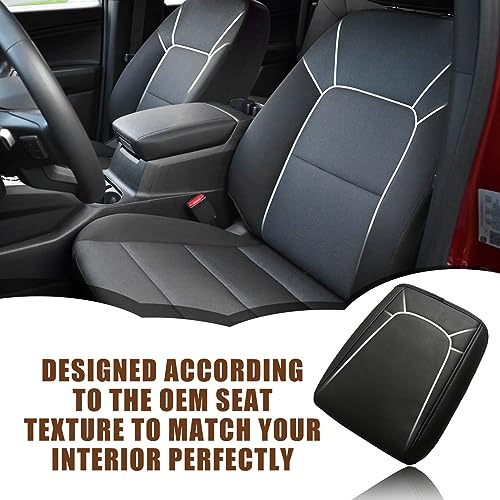 Armrest Cover for 2023+ Colorado Canyon (5) 23+ |Colorado & Canyon| Black Stitch, Regular)