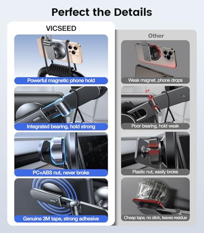 Tesla Phone Mount for Model 3 (Quicksilver)