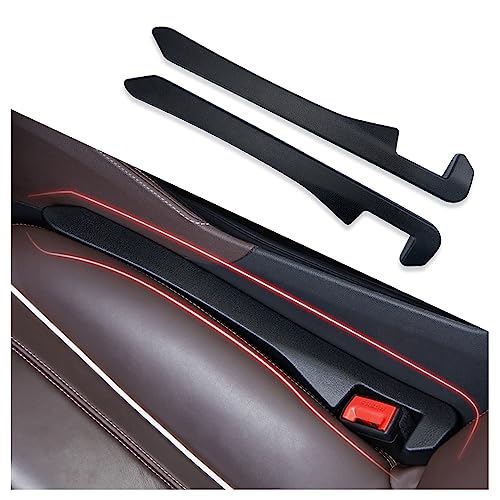 2PCS Car Seat Gap Filler (Black)
