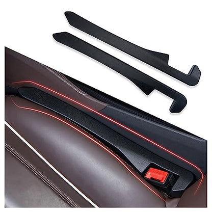 2PCS Car Seat Gap Filler (Black)