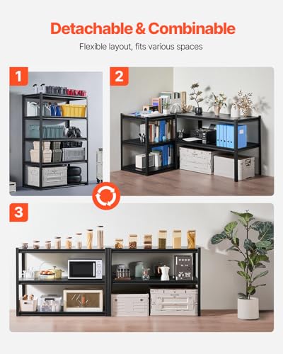 Storage Shelves (24" D x 48" W x 72" H)