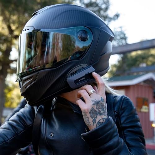 PACKTALK Edge Motorcycle Bluetooth Communication System Headset Intercom (Edge / Dual Pack)
