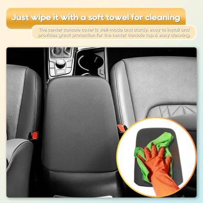 2025 2026 Kia Sportage Silicone Armrest Cover with Armrest Hidden Organizer (8)25-26 Sportage NQ5 Silicone with Box)