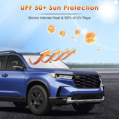 for Car Windshield Sunshade Umbrella 2023 (for 2023-2026 Honda Pilot)