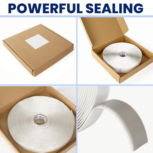 ADHES Premium Butyl Sealant Tape 1 (1/2" x 1/8" x 30')