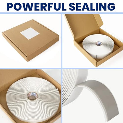 ADHES Premium Butyl Sealant Tape 1 (1/2" x 1/8" x 30')