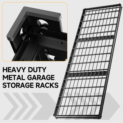 5 Tier 60" W X 20" D X 72" H Storage Shelves 3000LBS Metal Garage Shelving Adjustable Storage Shelf Metal Racks with Shelves Heavy Duty Shelving Units and Storage Utility Shelf