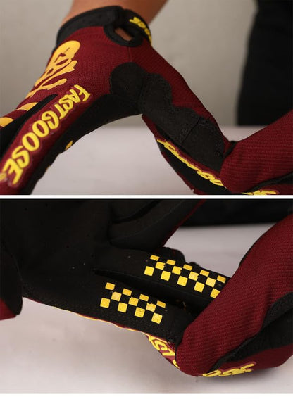 Dirt Bike Motorcycle Gloves for Men Women Finger Touchscreen Motorbike Gloves for BMX ATV MTB Riding (Small / G01)
