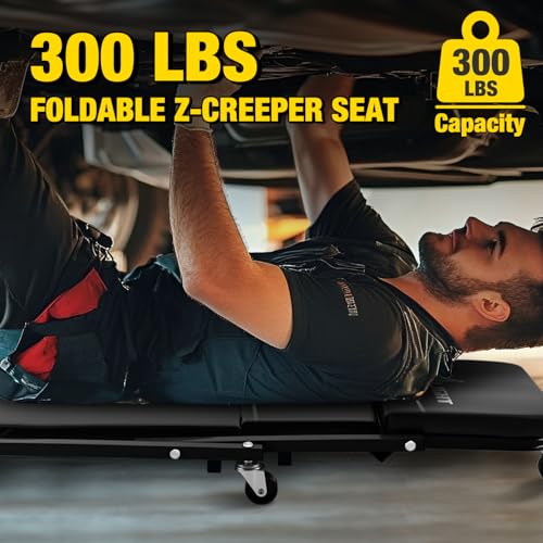 36" Z Creeper (Black)