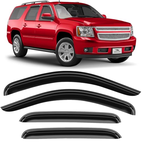 Tape on Extra Durable Rain Guards for Chevrolet (For Suburban 1500 07-14)