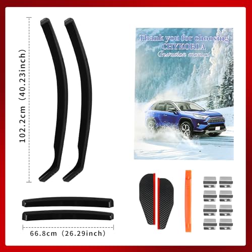 4PCS in Channel Window Rain Guards Fit for Nissan Altima 2019 (For 2019-2026 Altima)