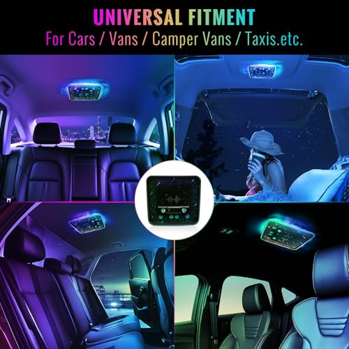 Universal Car Roof Dome Lights Replacement (Meteor Style)