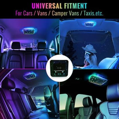 Universal Car Roof Dome Lights Replacement (Meteor Style)