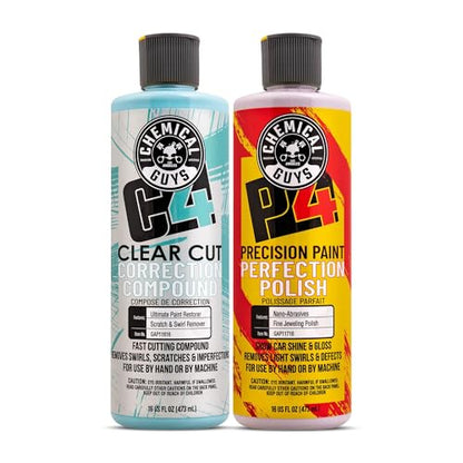 C4 & P4 Compound & Polish Paint Correction Kit (C4 & P4 Bundle)