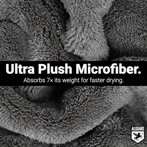 Platinum Microfiber Towels for Cars Extra Large Towel Set of 2 Drying Towels with Maximum Absorbency (2 Towels)