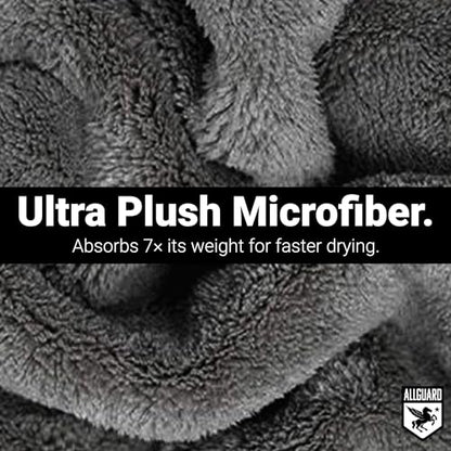 Platinum Microfiber Towels for Cars Extra Large Towel Set of 2 Drying Towels with Maximum Absorbency (2 Towels)