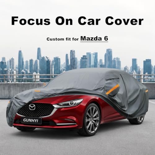 Premium Car Cover Custom Fit Mazda 6 Sedan (17 Mazda / 17.04 Mazda 6 Sedan)