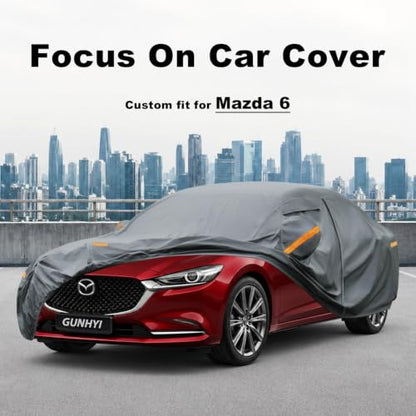 Premium Car Cover Custom Fit Mazda 6 Sedan (17 Mazda / 17.04 Mazda 6 Sedan)