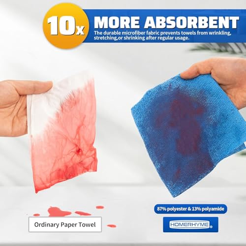Microfiber Cleaning Cloth (200 Pack)