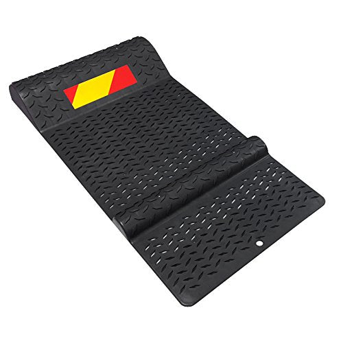 Plastic Parking Mat Guides for Garage Vehicles (1 Unit / Black)