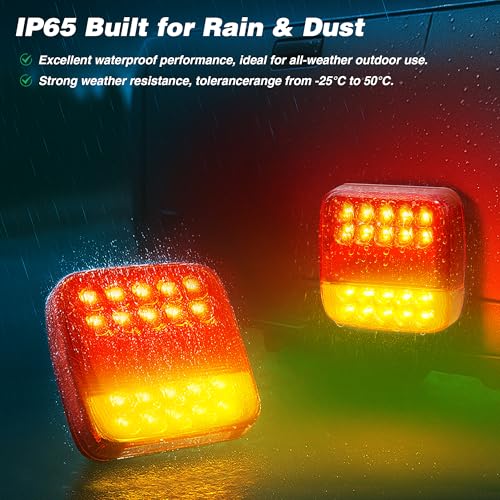 Wireless Magnetic Trailer Lights