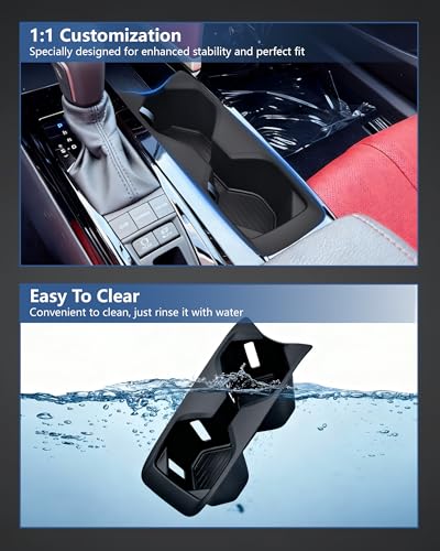 Cup Holder Inserts for 2026 2025 Toyota Camry Accessories (For 2025 2026 Camry)