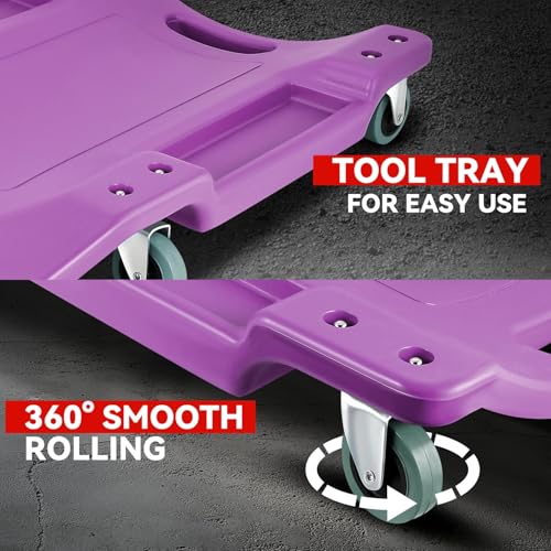 40 in Low Profile Under (Purple / 40" L)