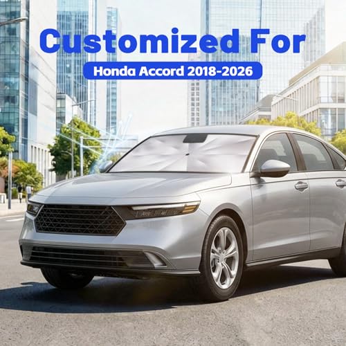 Car Windshield Sun Shade Umbrella for Honda Accord 2018 (For Honda Accord 2018-2026)