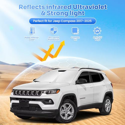 Window Shades for 2017 (Jeep Compass 2017-2025)