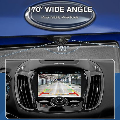Rear View Backup Reverse Camera Parking Fit for Ford Escape 2014 2015 2016 (Fit for Ford Escape 2014-2016)