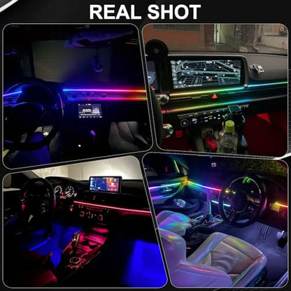 Dreamcolor Acrylic Interior Car LED Strip Lights