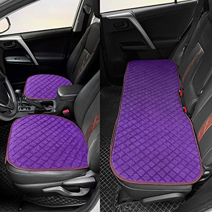 Comfortable Car Seat Covers Universal Back (Purple)
