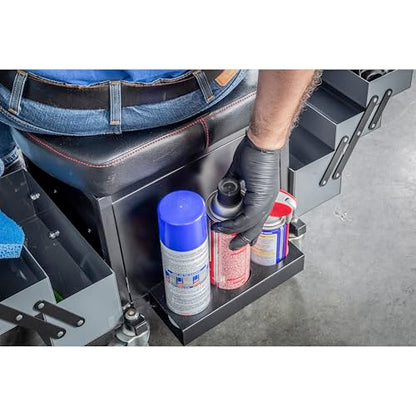 Rolling Seat with Expandable Tool Trays (Expandable Tool Trays)