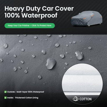 Waterproof BMW 3 Series M3 320i 325i 328i 330i 335i (Sedan Car Cover / Custom Fit BMW 3 Series)