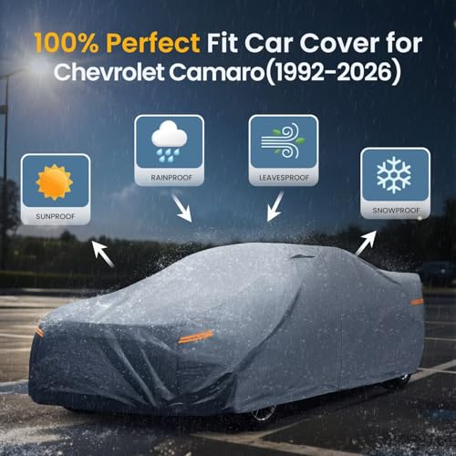Waterproof Chevrolet Chevy Camaro (Coupe Car Cover / Custom Fit Chevrolet Camaro)