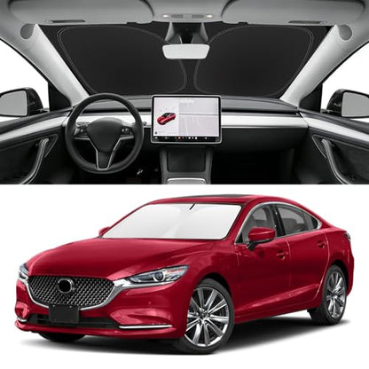 Custom Fit Windshield Sun Shade for Mazda 6 2014 (for 2014-2021 Mazda 6)
