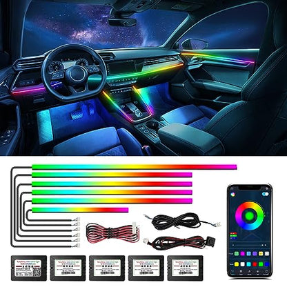 Dreamcolor Acrylic Car Lights (dreamcolor 6 lights)