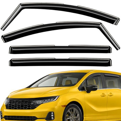 Extra Durable Window Deflectors in (For Honda Odyssey 18-26)