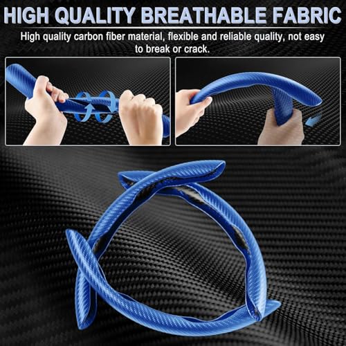 3pcs Carbon Fiber Anti (Blue / Universal (3pcs))