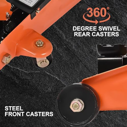 AAIN 1.5 Ton Hydraulic Floor Jack (1.5 ton / orange)
