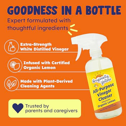 Lemon Vinegar All Purpose Cleaning Spray