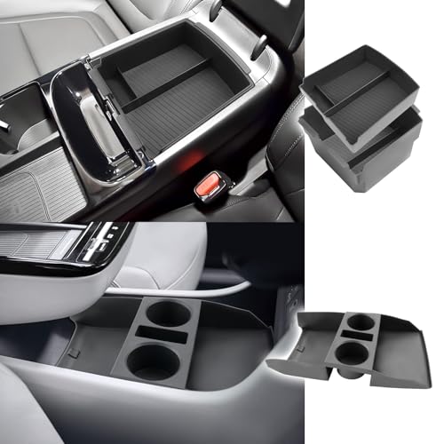 for Hyundai Tucson Electronic Shift Models Center Console Organizer (2025 2026 Hyundai Tucson Electronic Shift 3PCS)
