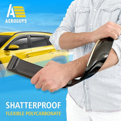 Extra Durable Window Deflectors in (For Hyundai Tucson 22-26)