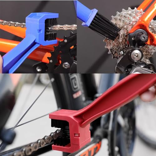 5PCS Set Bicycle Chain Cleaning Tool Set
