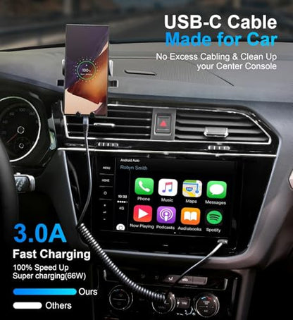 USB Type C Charger Cable Fast Charging (3FT / Black)